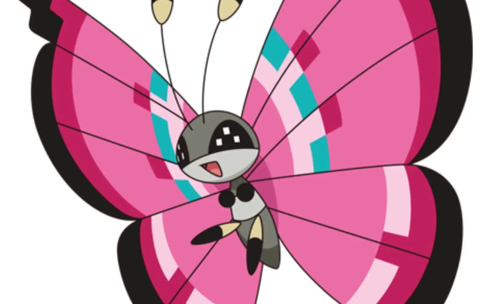 [功德圆满的单打对战]怎么会有彩粉蝶这么可爱的宝可梦!