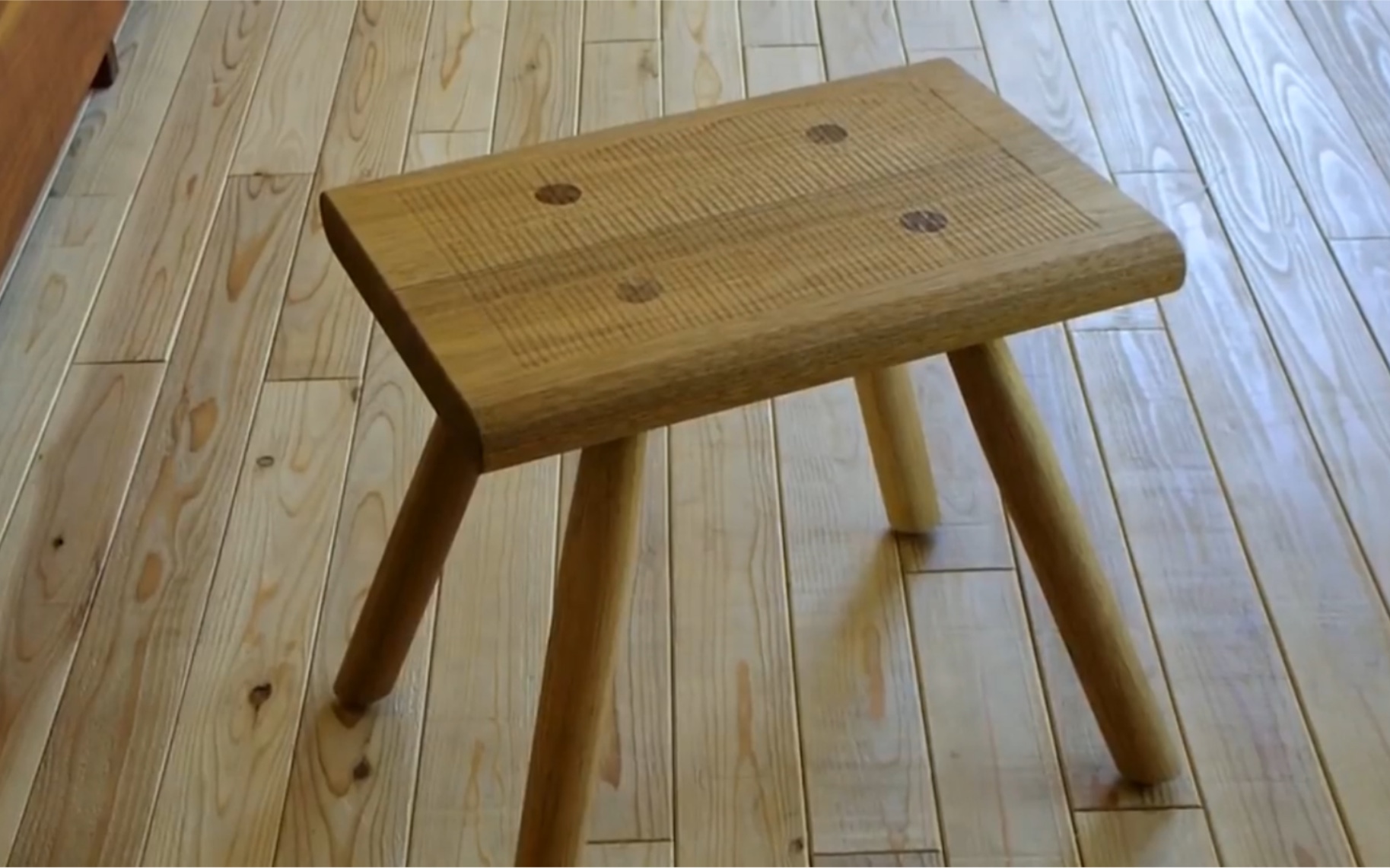 手工制作一把实木凳子