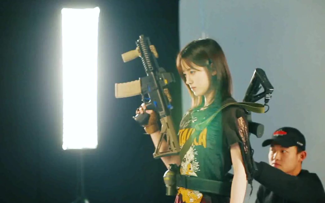 20180316 鞠婧祎《终结者2》拍摄花絮