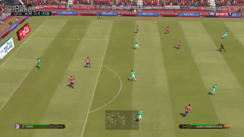 pes2017巴萨vs马德里竞技哔哩哔哩bilibili