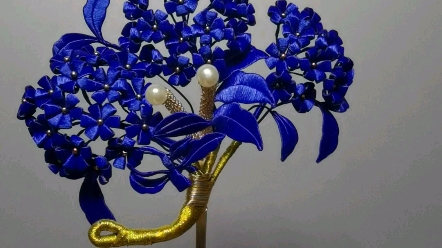 缠花仿点翠清点翠球梅纹头花_哔哩哔哩_bilibili