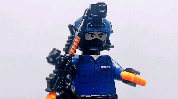 乐高港警人仔#速龙