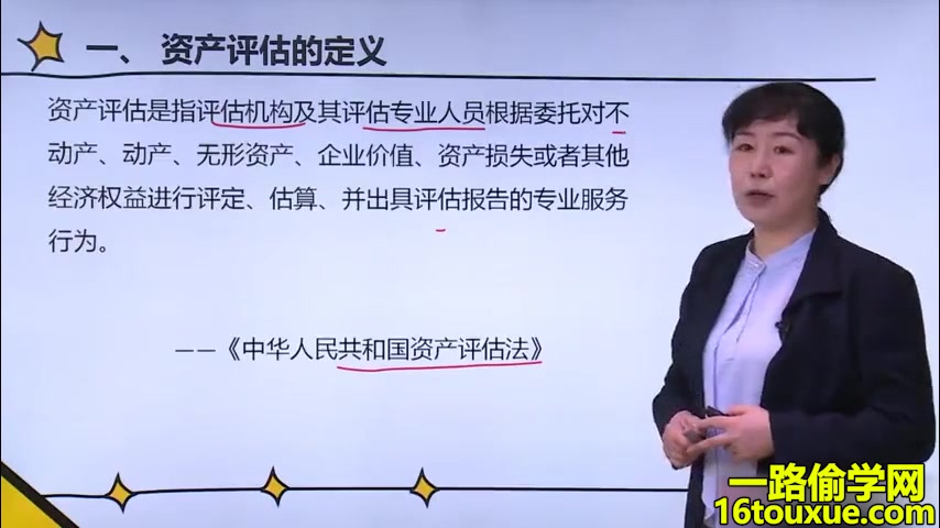 [图]自学考试 资产评估00158视频自考课程 资产评估00158中国自考会计专业本科科目视频课程