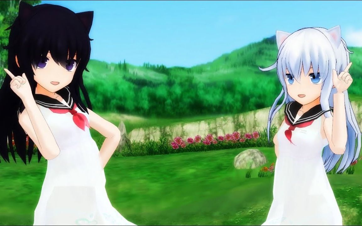 【mmd舰c】晓&响的告白日和!_哔哩哔哩 (゜-゜)つロ 干杯~-bilibili