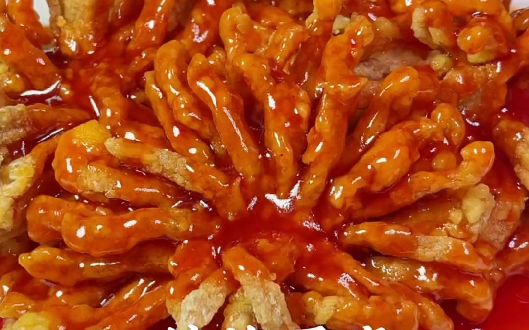 快过年了,做一道菊花里脊,家里小朋友都喜欢吃,好看又好吃 美