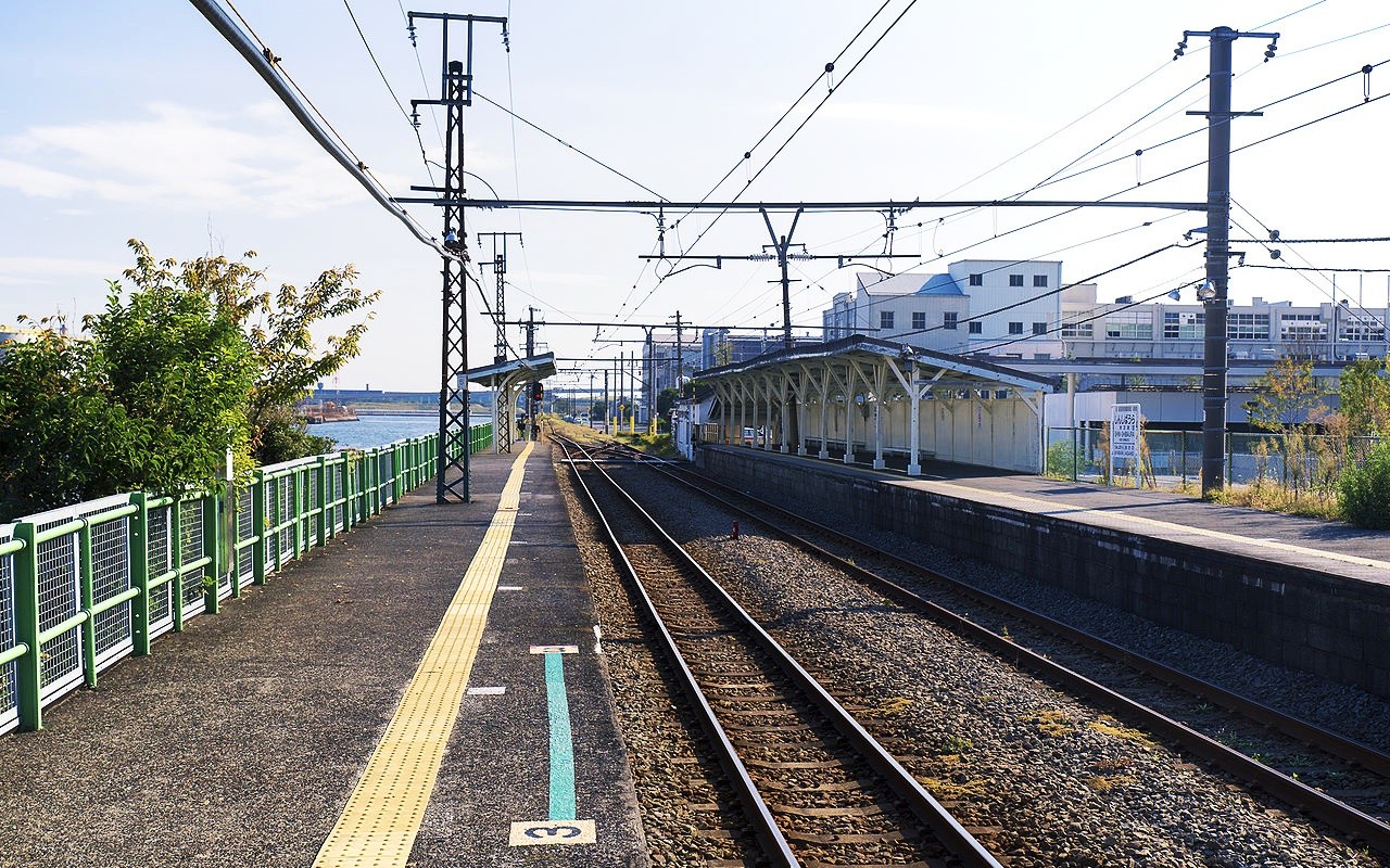 倍速铁路povjr东日本鹤见线前面展望海芝浦支线大川支线扇町主线17