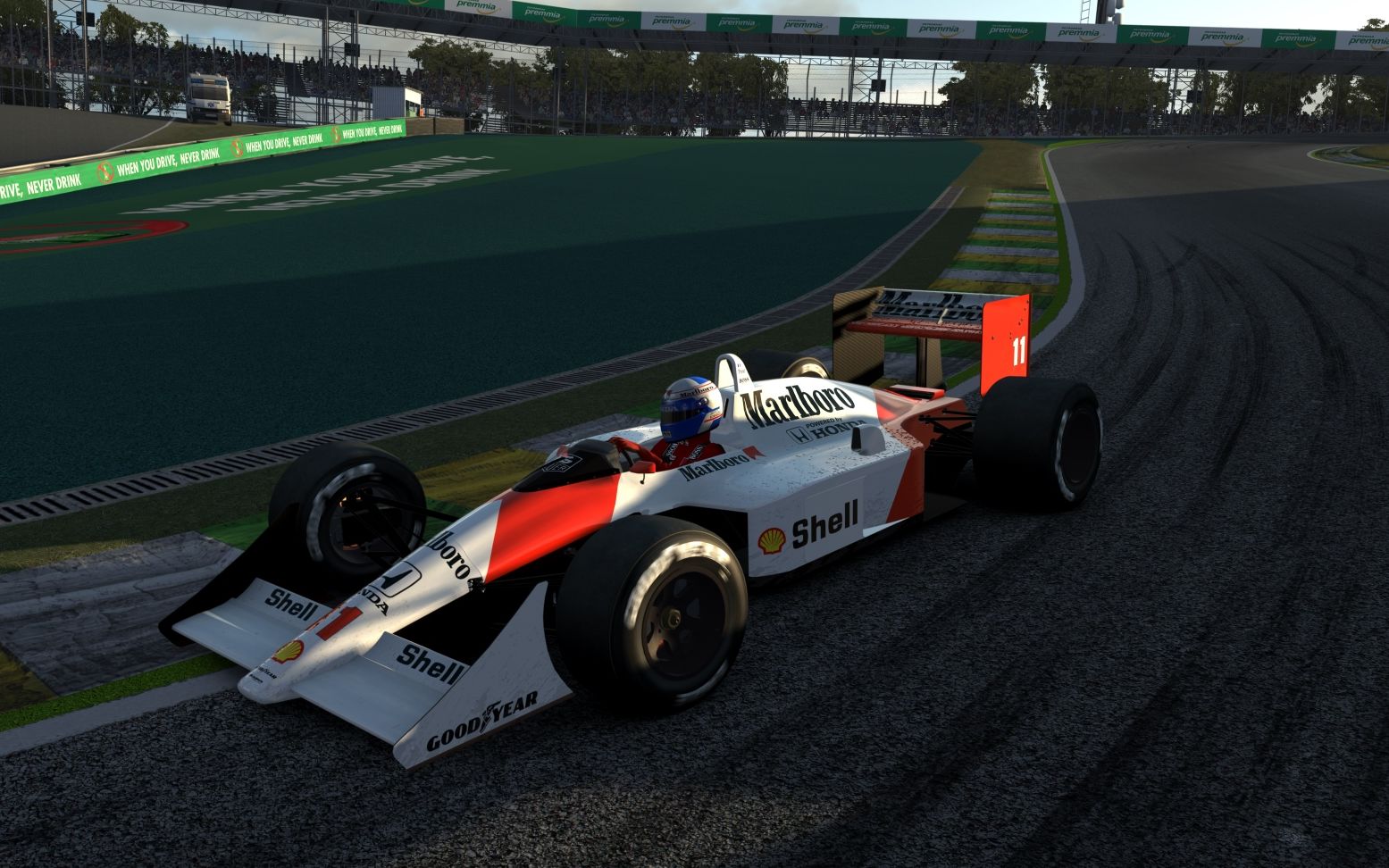 c菜鸡刷圈--interlagos】mclaren mp4/4--1.24.571