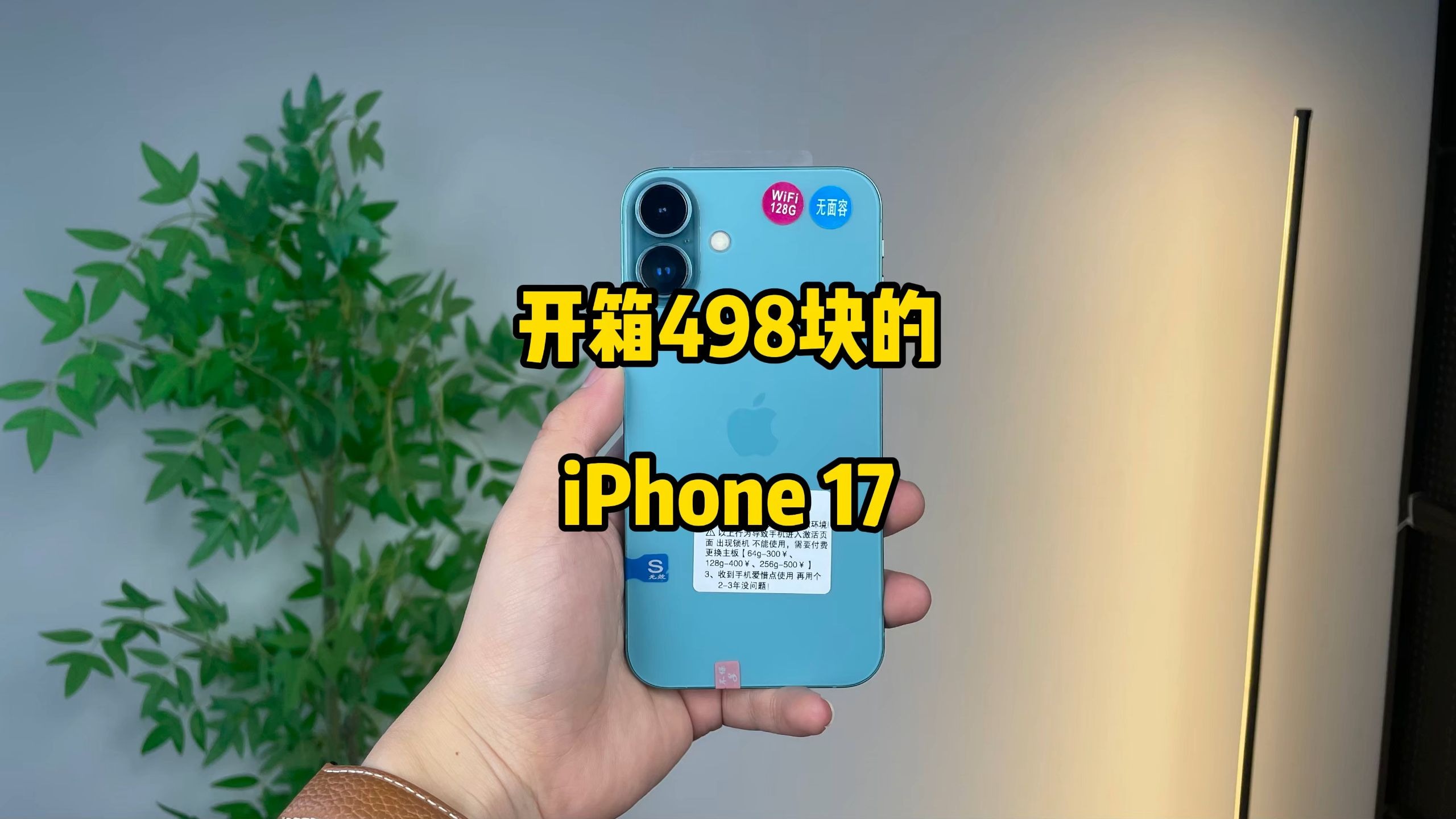 网上495块买的iPhone17,结果我是万万没想到啊!