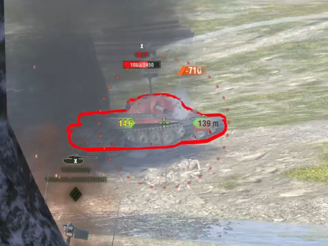 pz.e100 逆天伤害8000 下饭操作