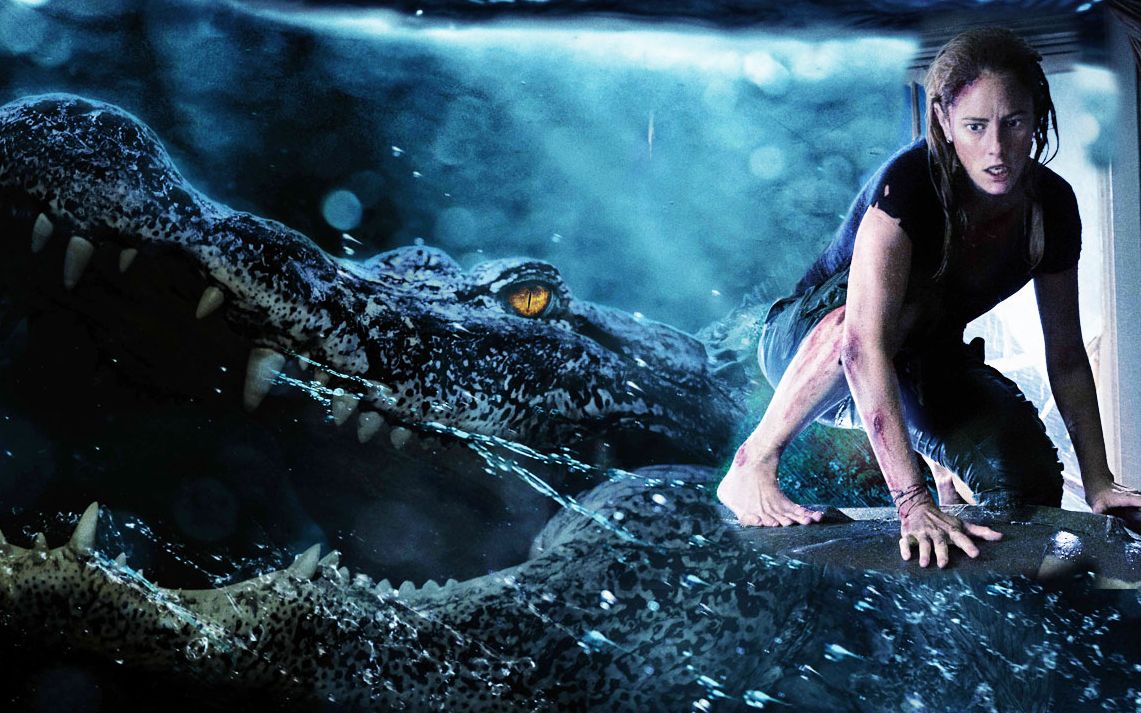 《巨鳄风暴》胆小勿入处处杀机,密闭空间人鳄对战不要太刺激