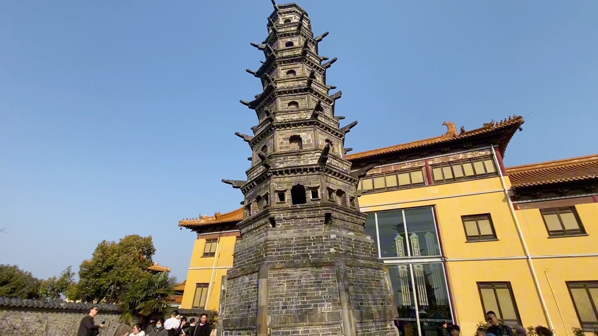 新年第一登,江宁方山,国家地质公园,并参观世界第一斜塔《定林塔》.