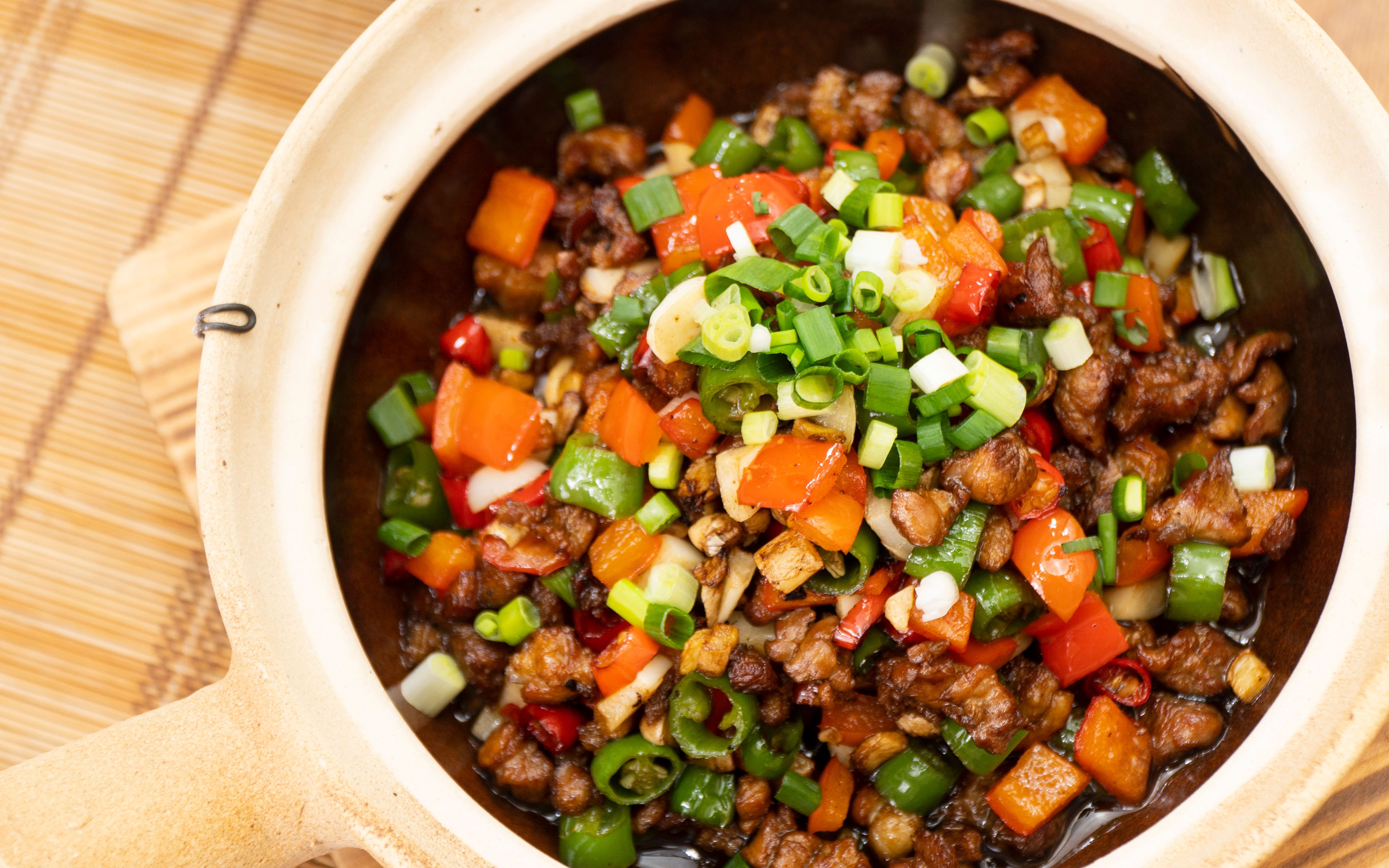 能让你心里惦记的下饭菜——双椒鸭丁_哔哩哔哩 (゜-゜)つロ 干杯