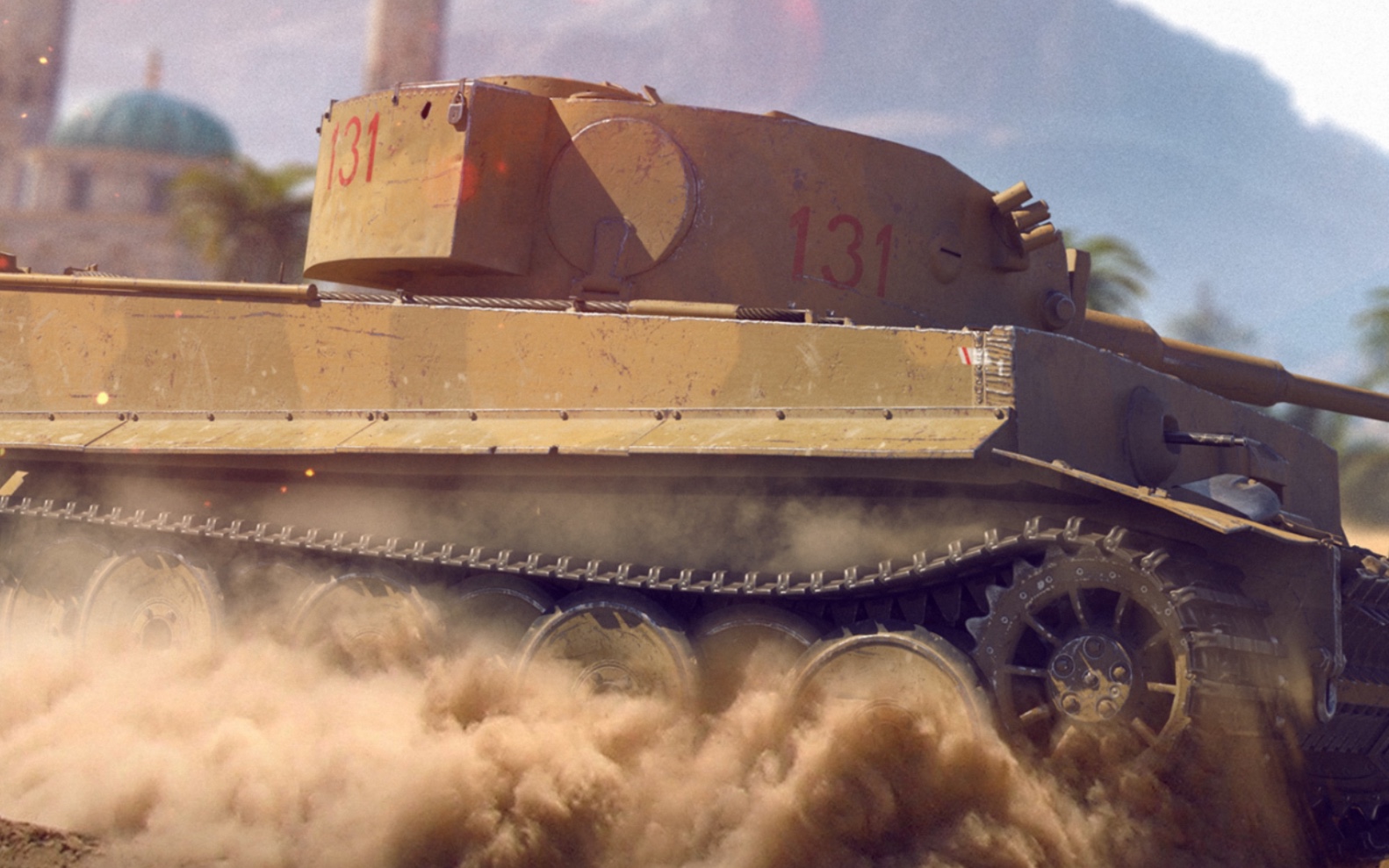 【坦克世界闪击战】虎式131极限翻盘局(屑车玩花)