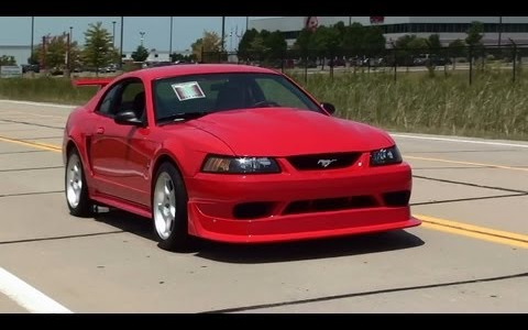 2000年 福特野马 cobra v8 试驾 6速变速箱