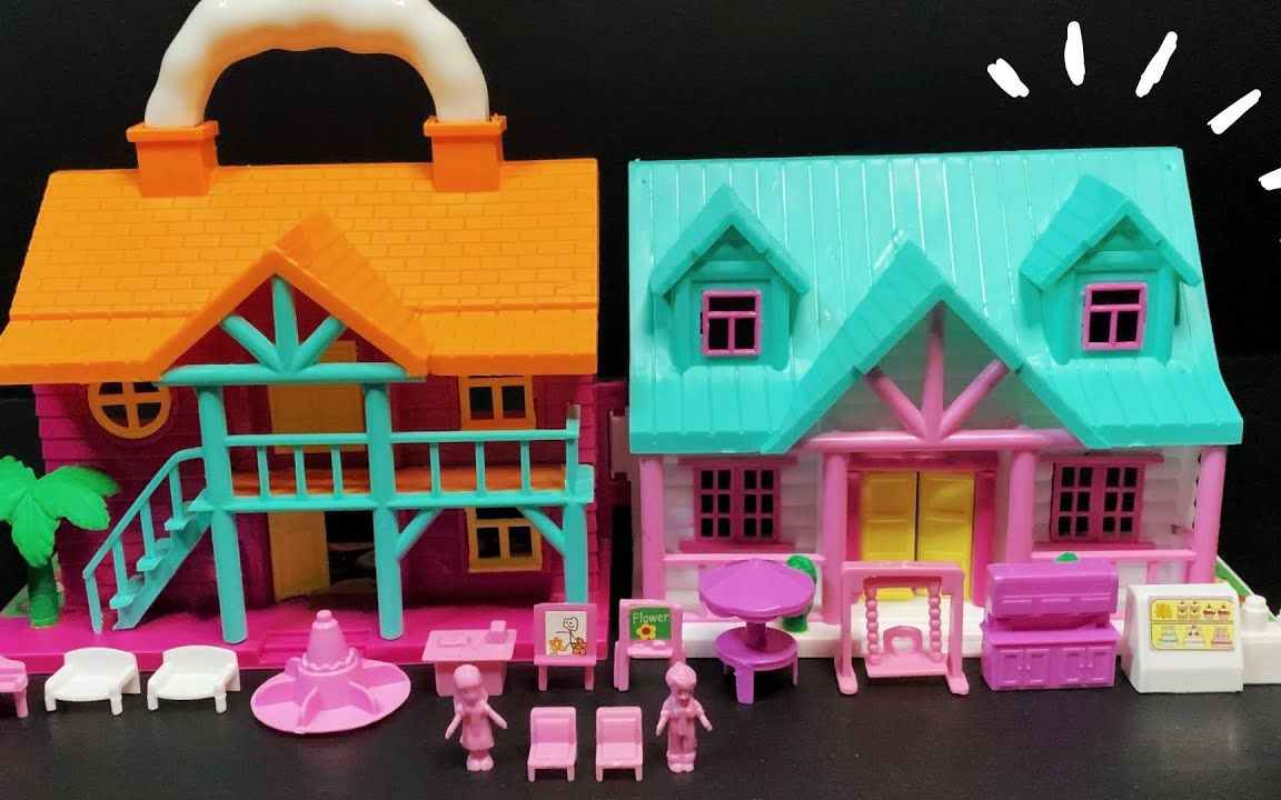 玩玩具吧-迷你玩具屋玩具套餐开箱