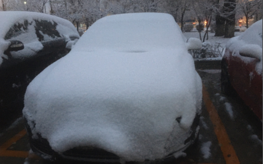 [图]大雪中的沈阳街景，这就是南方与北方冬天的区别