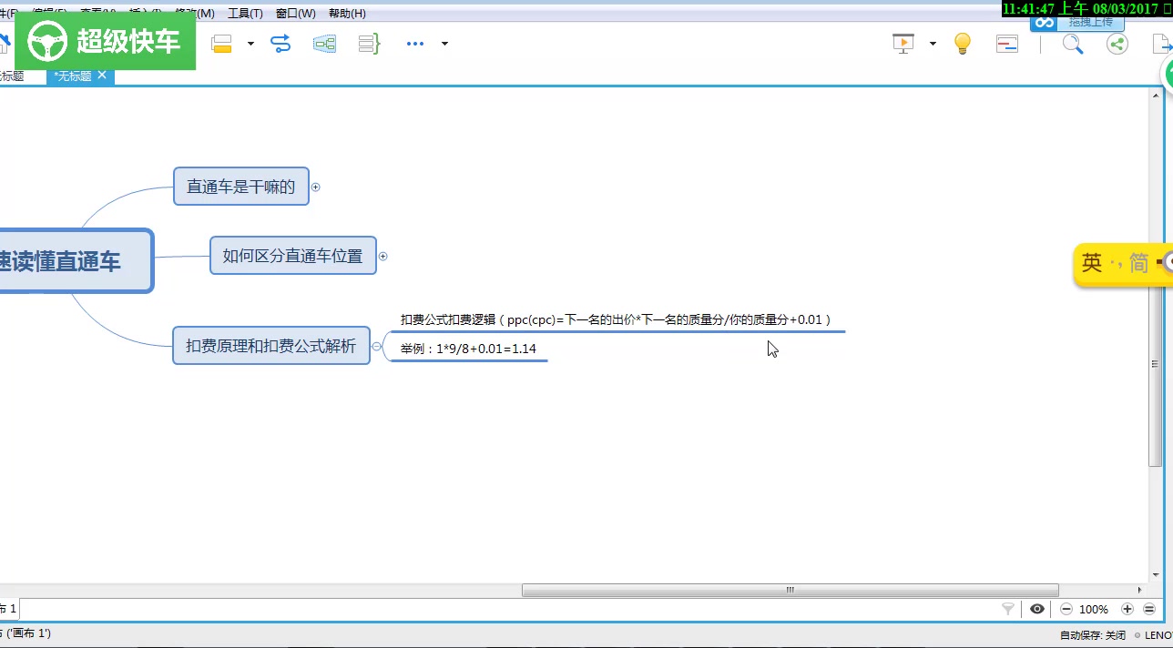 03【淘宝运营】小白系列之直通车的扣费原理和扣费公式解析by超级快车哔哩哔哩bilibili