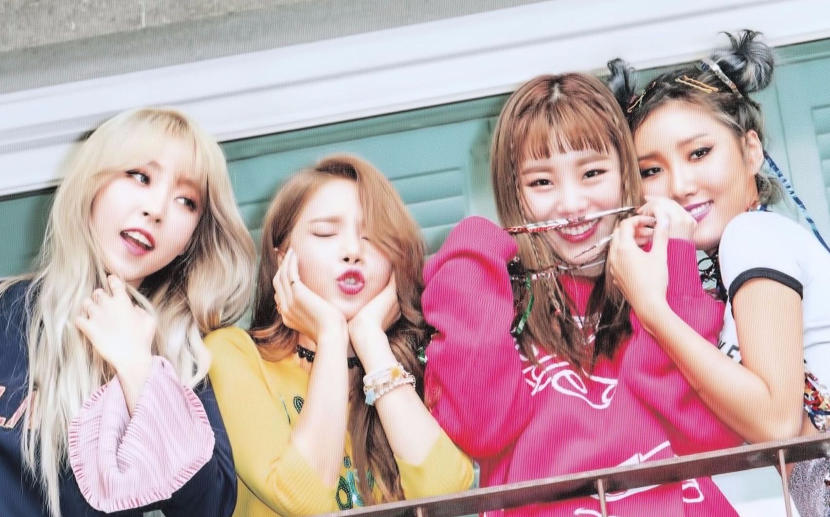 mamamoo solar颂乐 傻白甜头发疯了!