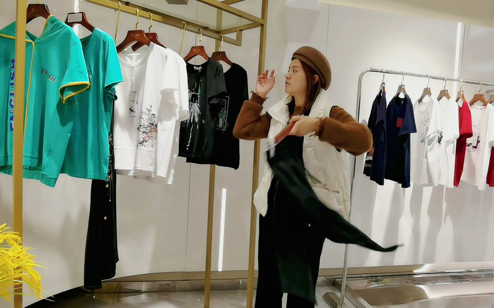 杭州t恤衫批发 珍俏2023夏季中国风短袖上衣 惠之良品实体店供货