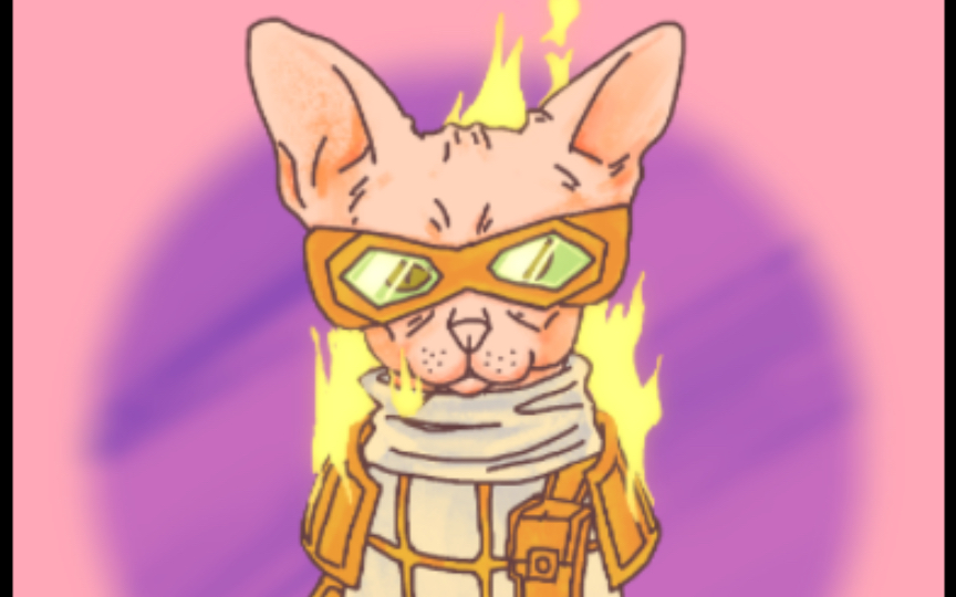 【dc】热浪变成猫了