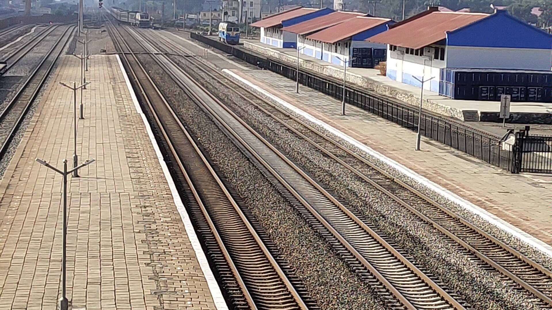 散步,火车站天桥,2021/9/15