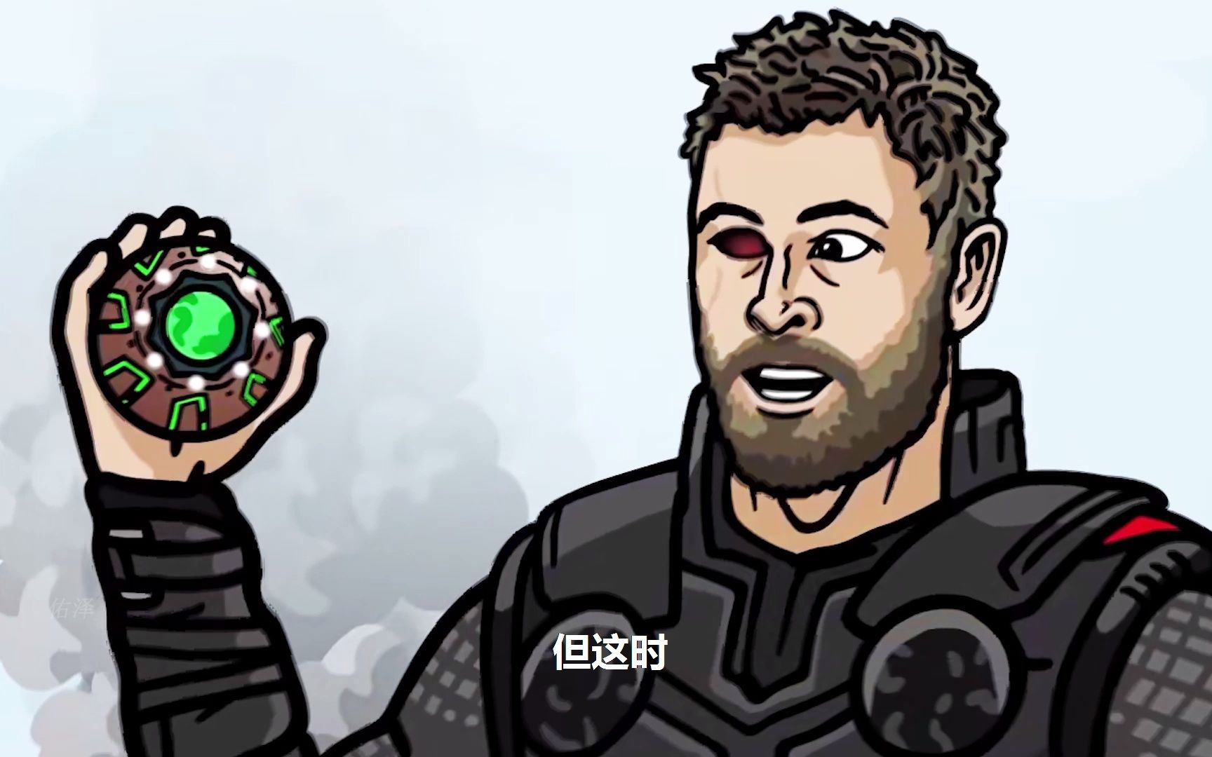 漫威有趣的小故事雷神竟将绿魔手雷当成了眼球