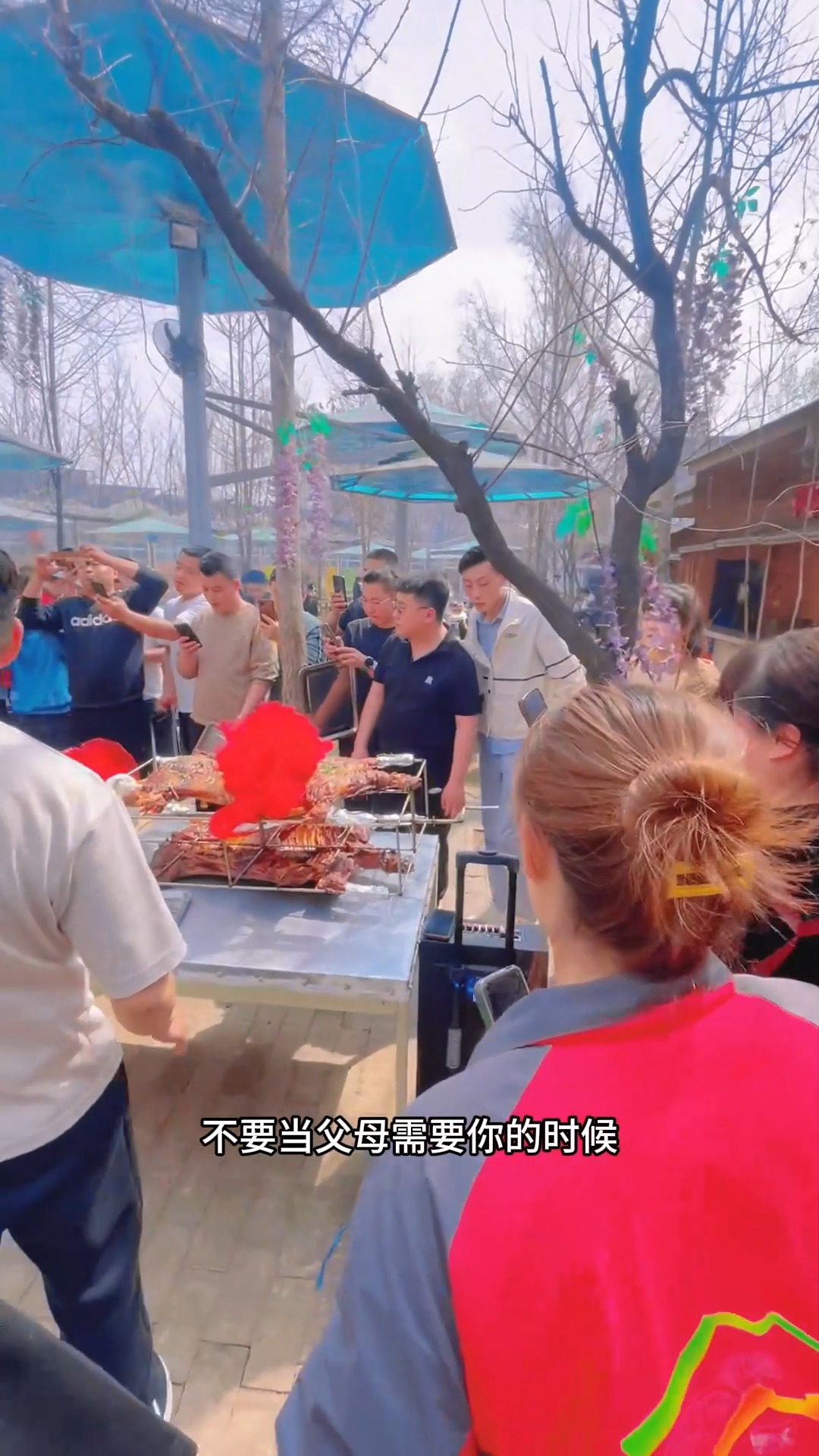 牛逼的宇文山庄流动烤全羊为牛逼的你服务!