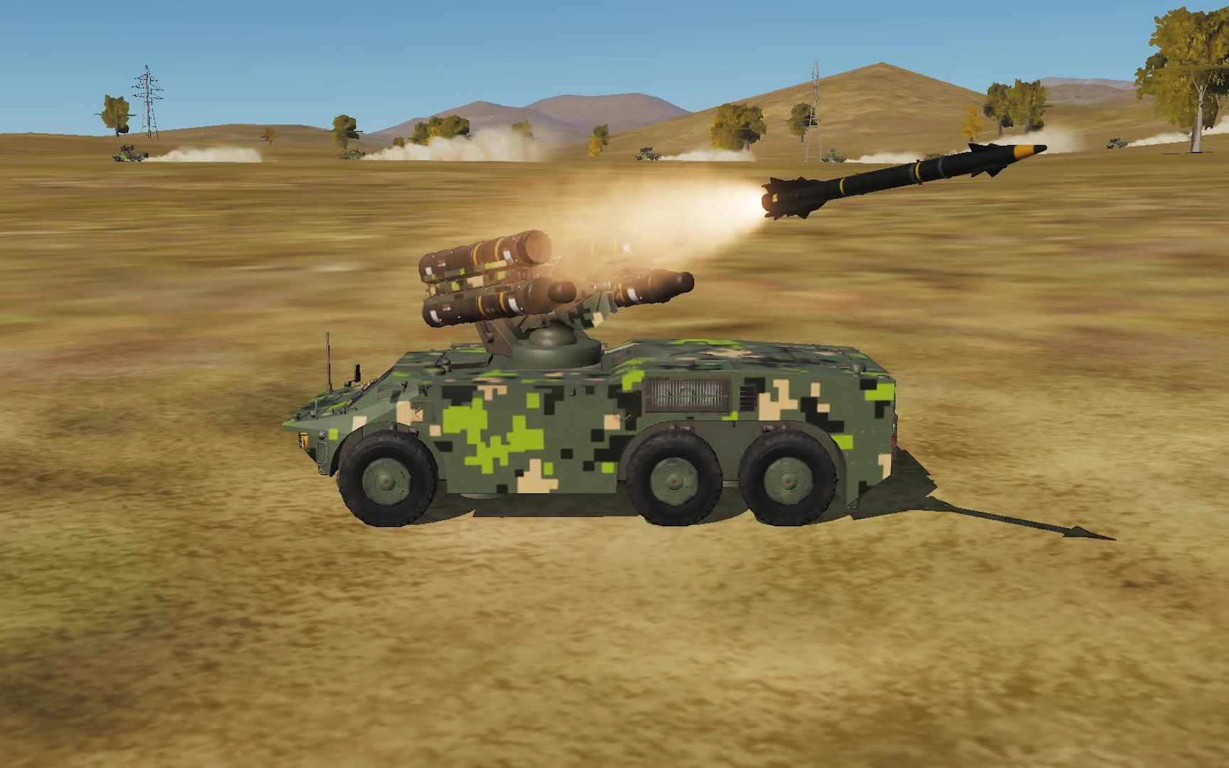 战争模拟04a步兵装甲车大战应酱海空联合进攻结局如何呢