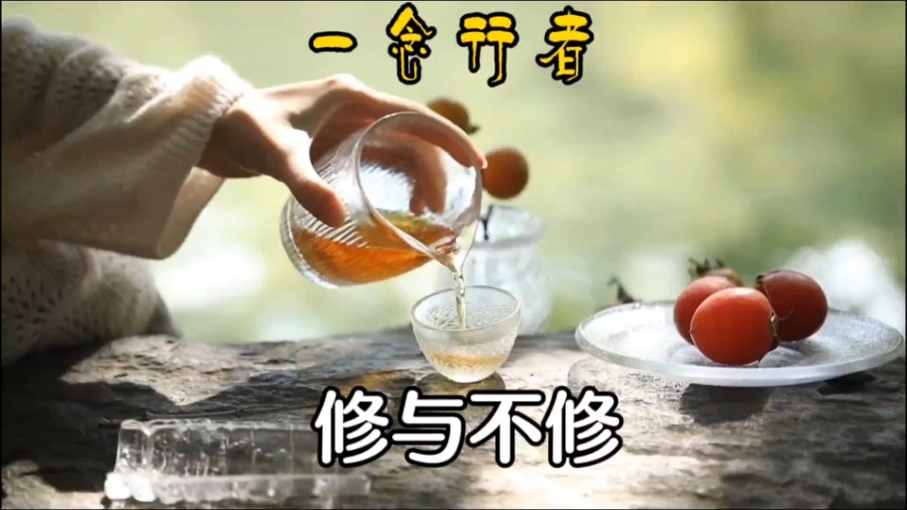 修与不修——一念行者