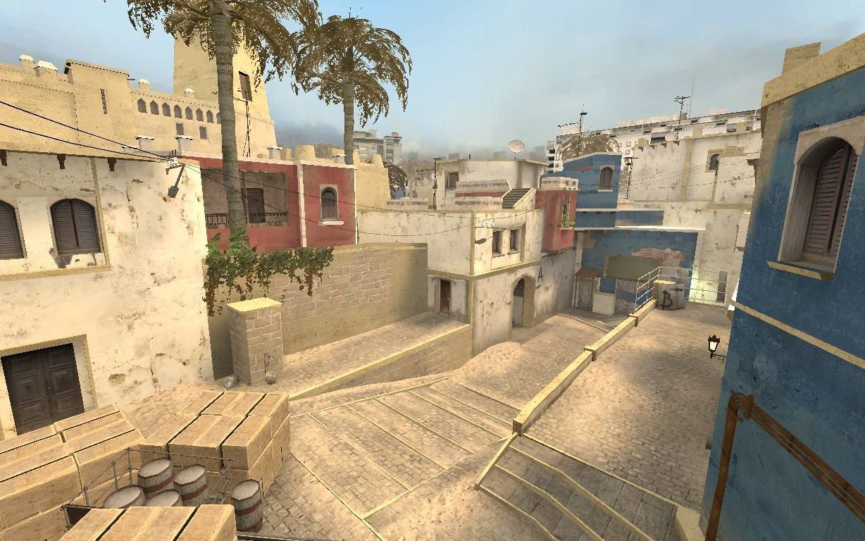 【csgo道具】改动后的荒漠迷城 警如何连拿两把中路控制搞崩土匪心态