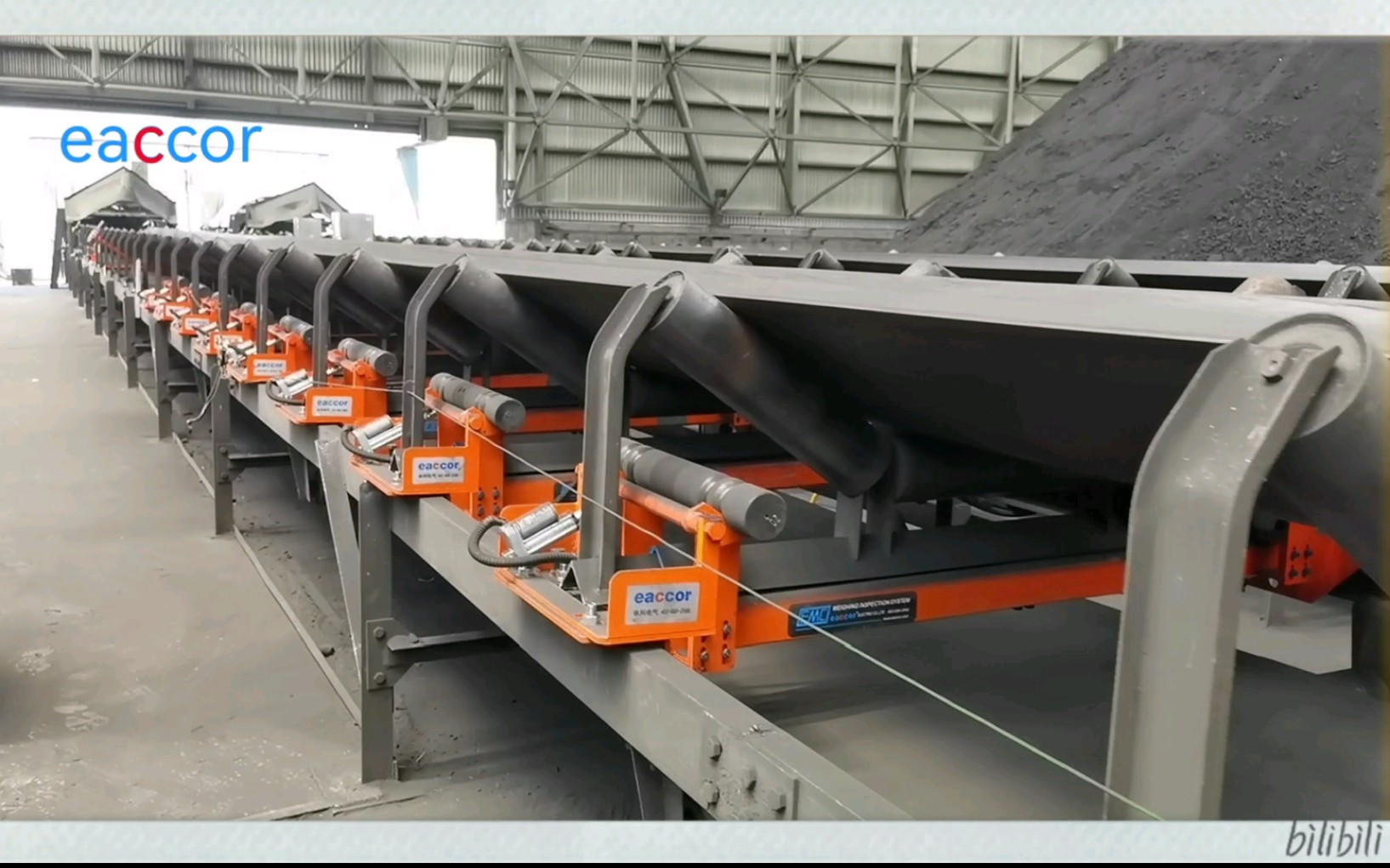 高精度皮带秤实现煤场0.2%精确计量管理!