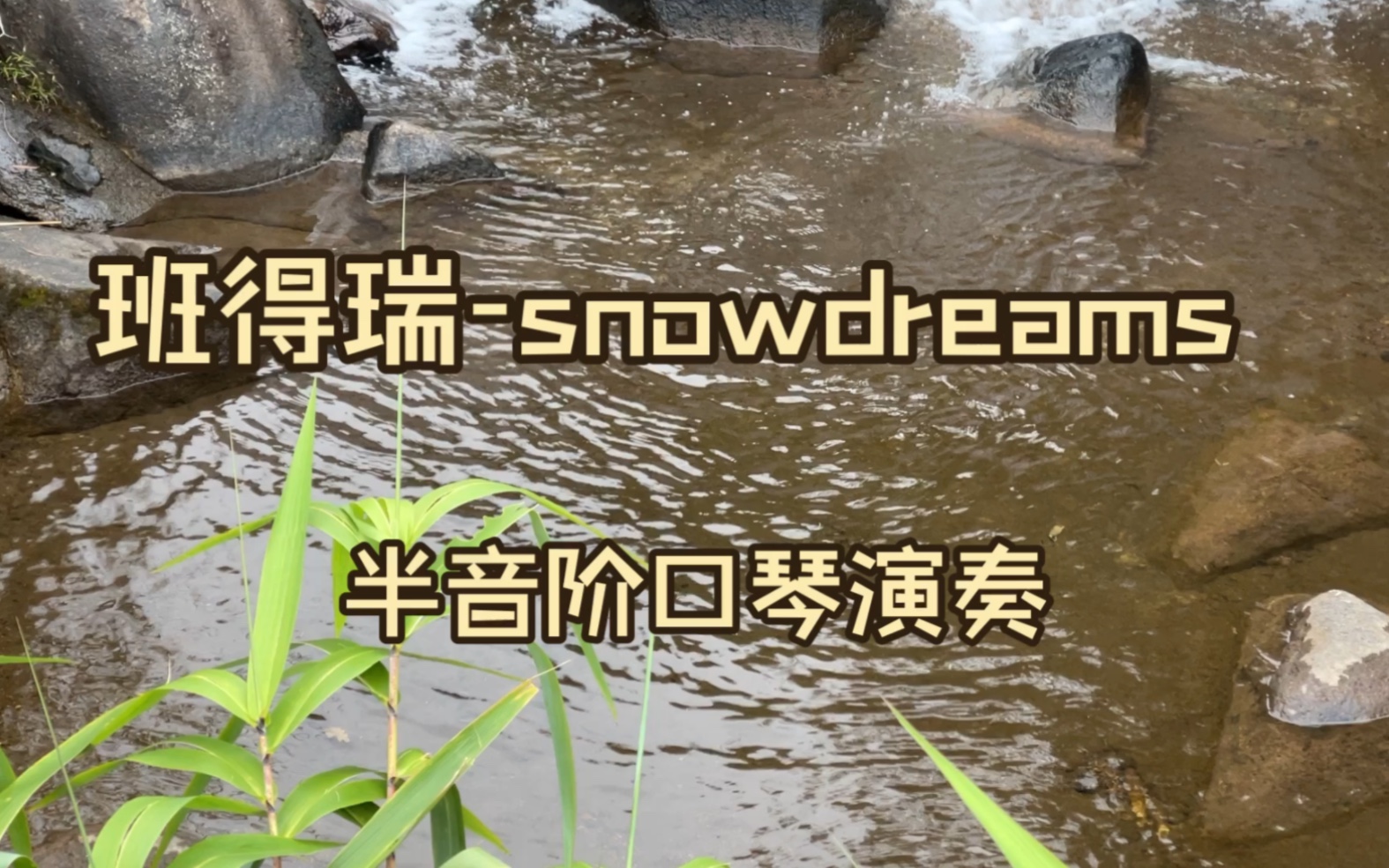 [图]【口琴附谱】班得瑞 纯音乐 snow dreams 雪之梦