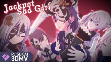 MMD】Jackpot Sad Girl【25時、ナイトコードで。× 初音ミク】【搬运】_