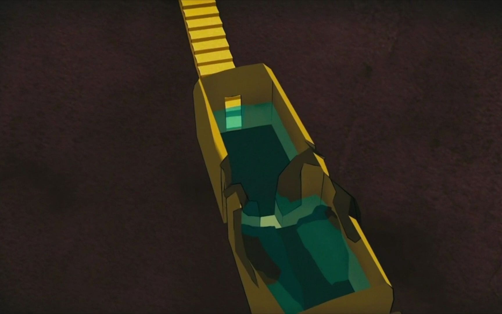 whats inside a flooded tombs burial chamber