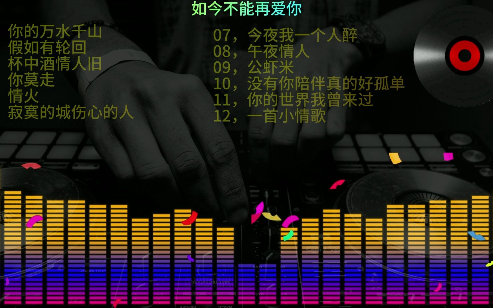 [图]2023年最劲爆的DJ歌曲 (中文舞曲) - 12首精選歌曲 超好聽- 2023全中文舞曲串烧(上)