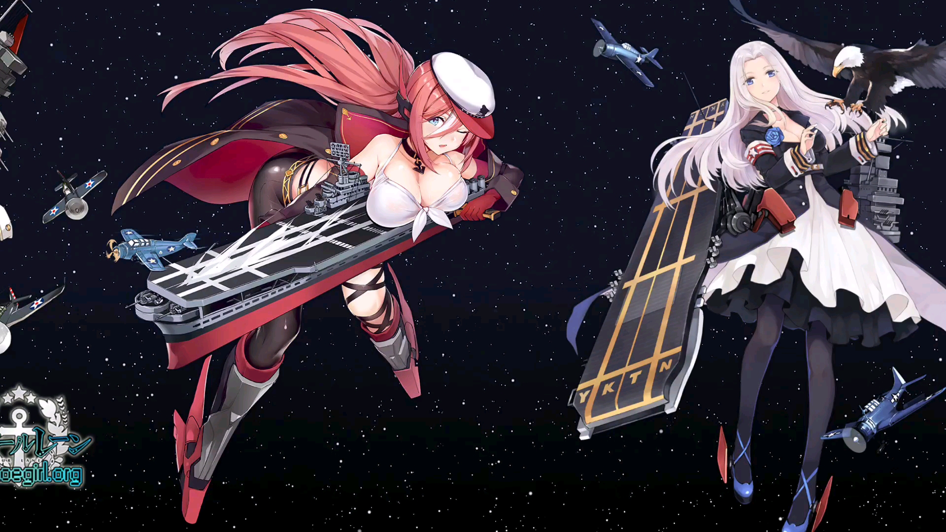 碧蓝航线×好汉歌(白鹰阵营)_哔哩哔哩 (゜-゜)つロ 干杯~-bilibili