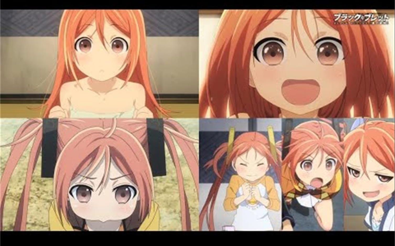 【漆黑的子弹】蓝原延珠 登场合集 01(cv:日高里菜)