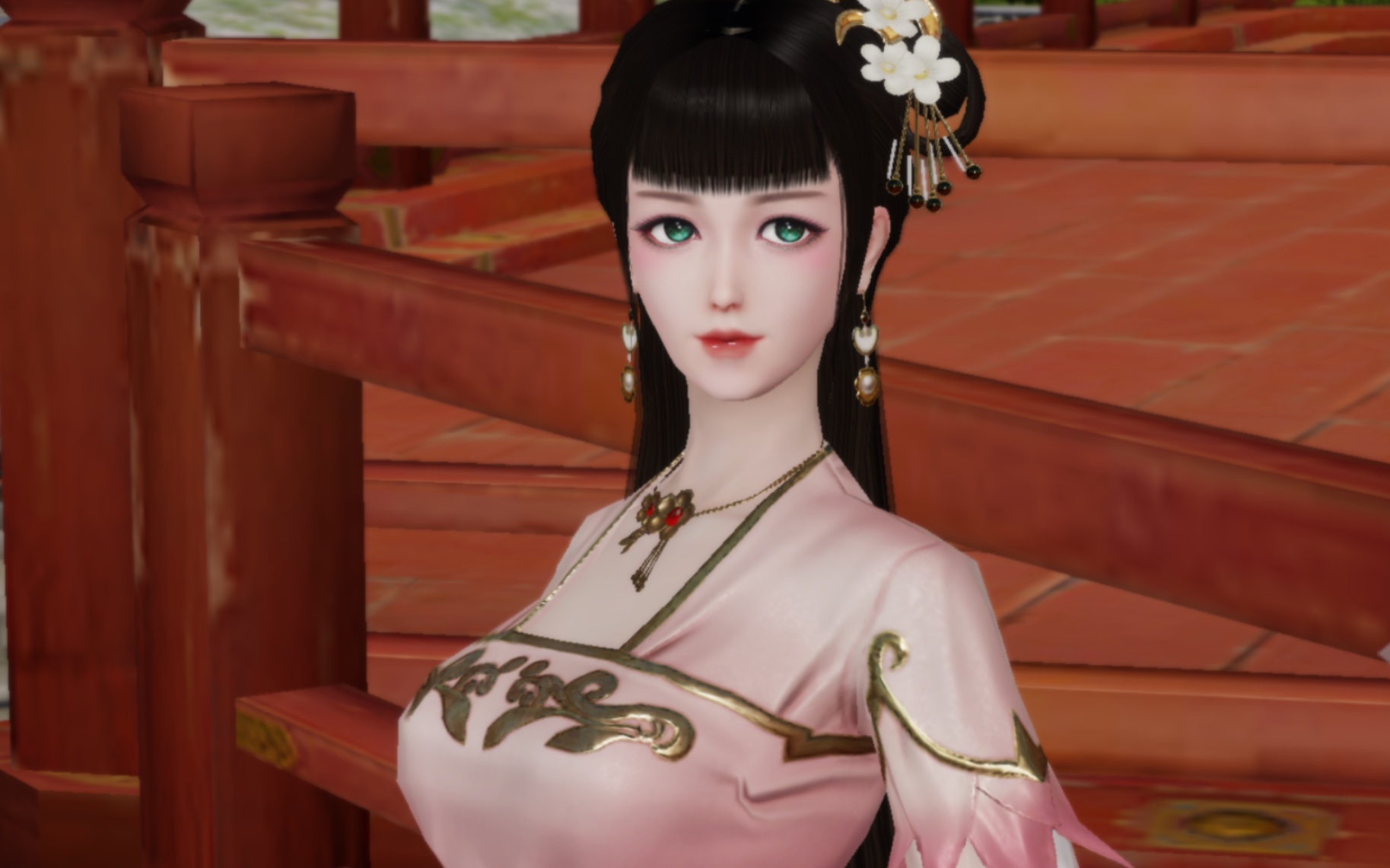 浮生为卿歌无偿送女版捏脸数据碧玉展示