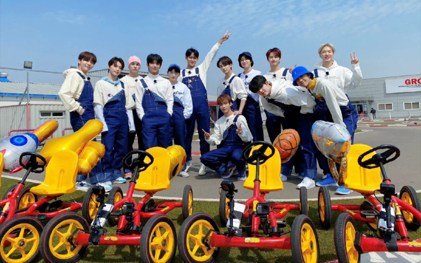 【seventeen】reaction 团综综艺 going seventeen 四轮骑手 再次来到