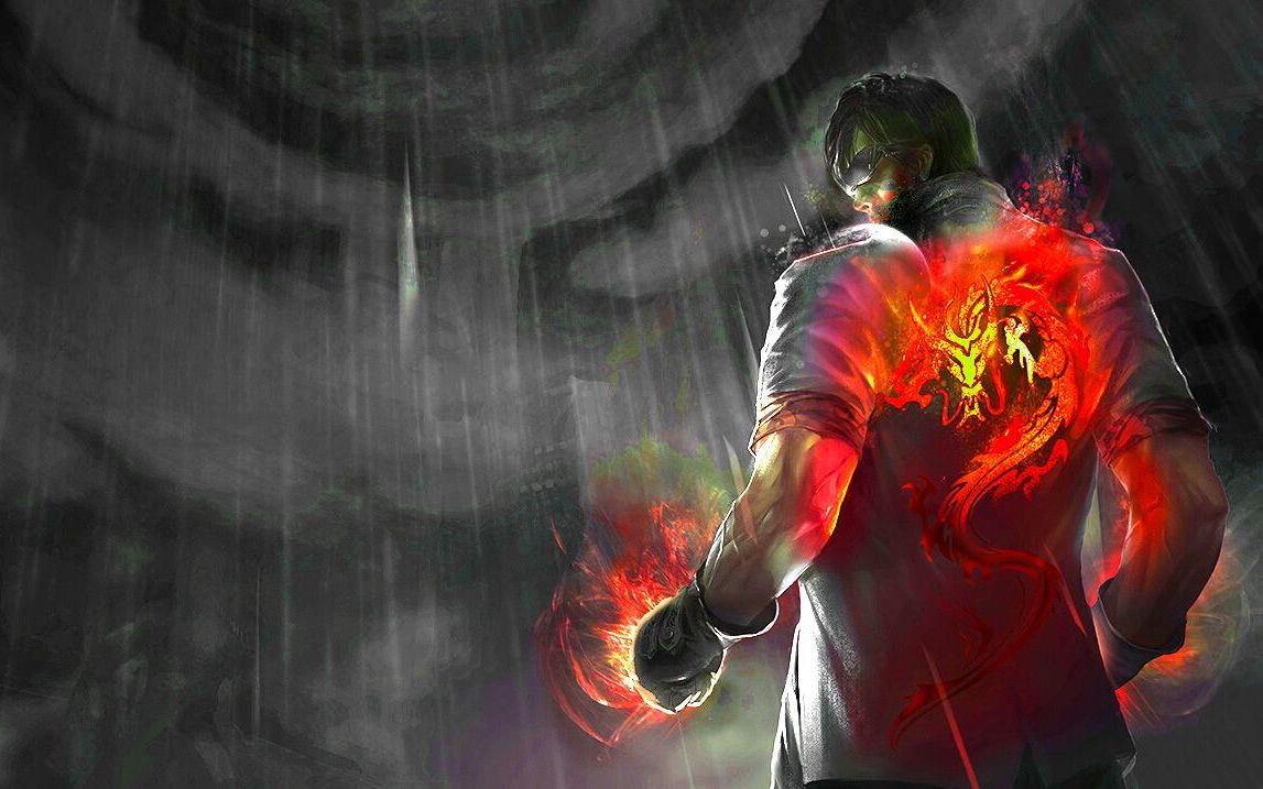 lol他因盲僧而出名,与北美第一大胡子齐名,连招出神入化!