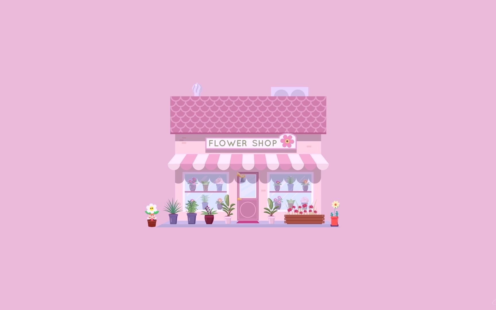 [图]【原创设计】「花店」♡ 超治愈歌单lofi hiphop beats (1 小时) 深度专注 听音乐写作业放松心情缓解焦虑睡前助眠歌单2am深夜自习室陪你学习