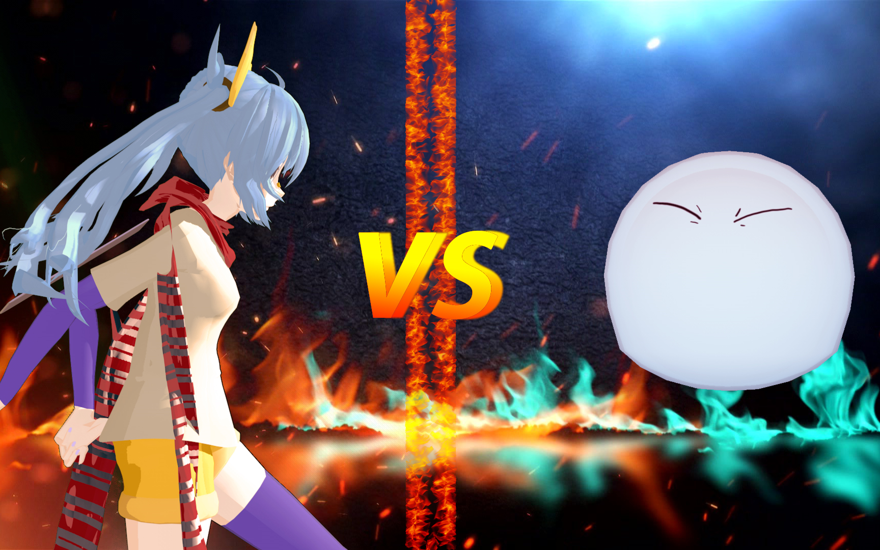 【自制动画】初音vs利姆露_哔哩哔哩 (゜-゜)つロ 干杯~-bilibili