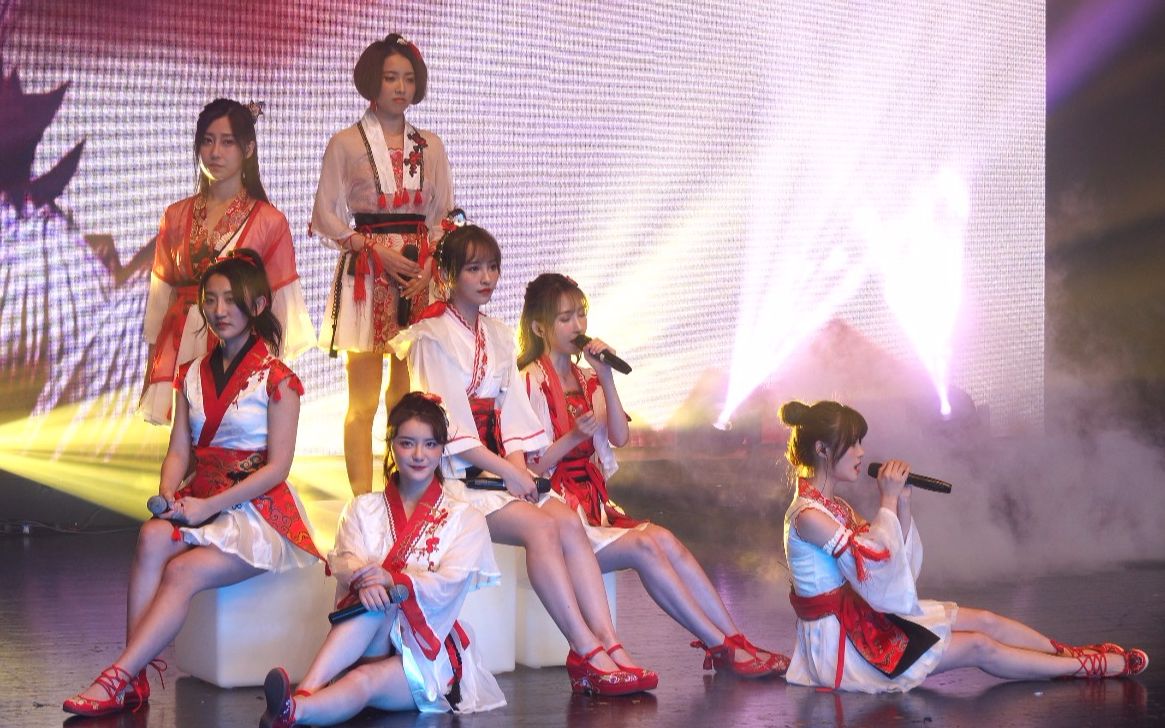 sing女团乐三周年粉丝见面会全场饭拍国风大势