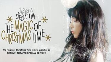 首站独家】金泰妍圣诞演唱会官方中字DVD The Magic Of Christmas Time