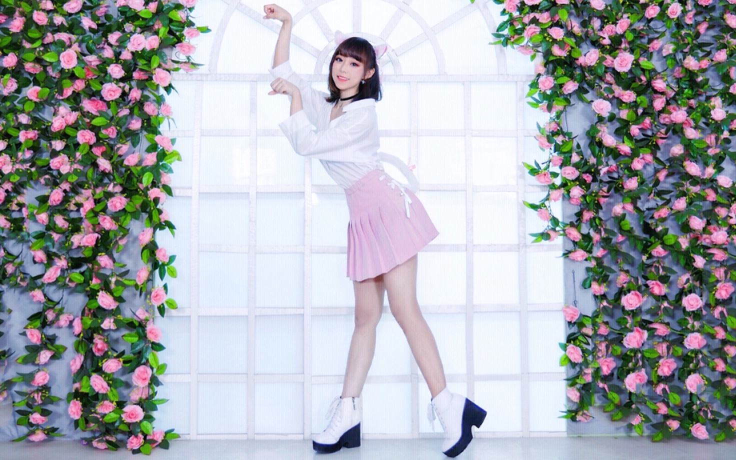 【finee楼】学猫叫-猫耳猫尾撒娇系女友_哔哩哔哩_bilibili