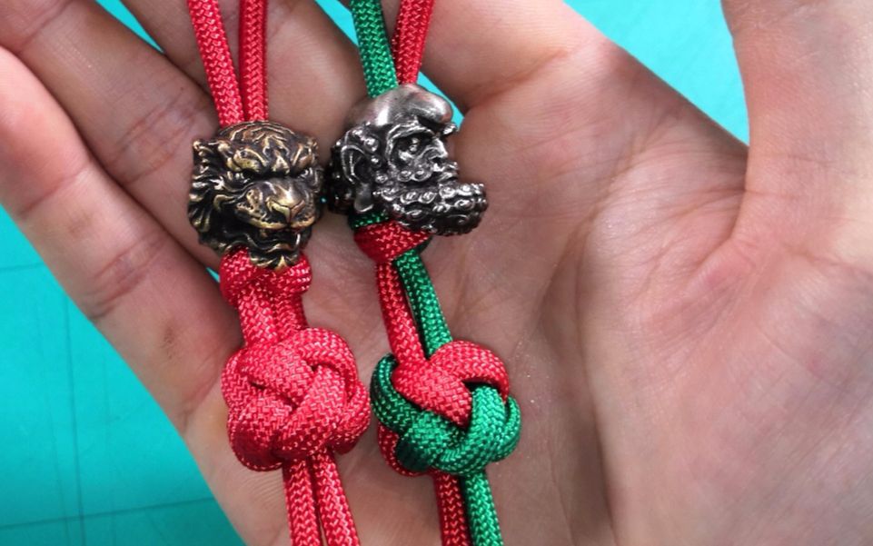 伞绳编织加大版金刚结教程