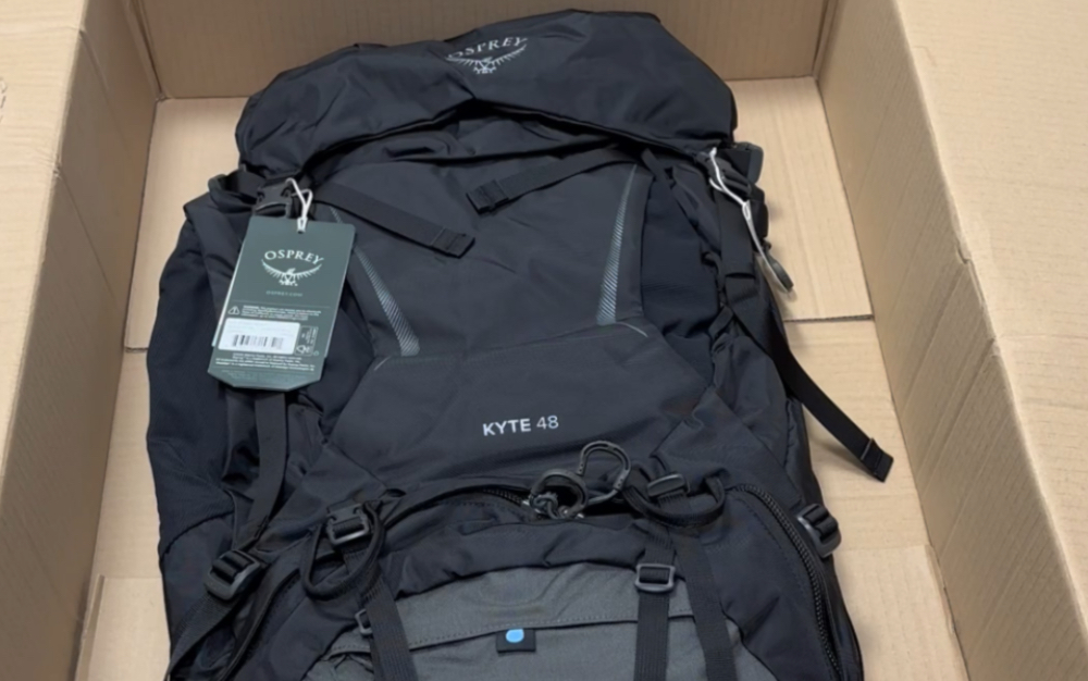 osprey europe kyte新款鹞鹰48开箱