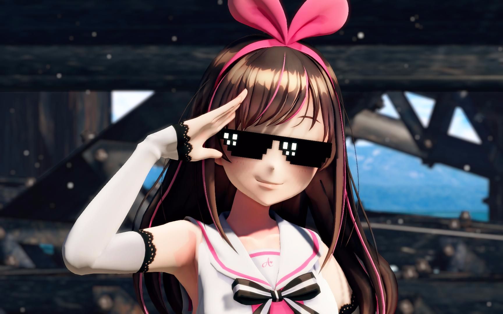 【kizunaai】碧海蓝天,爱酱超~经~典!【阳光型方案尝试】