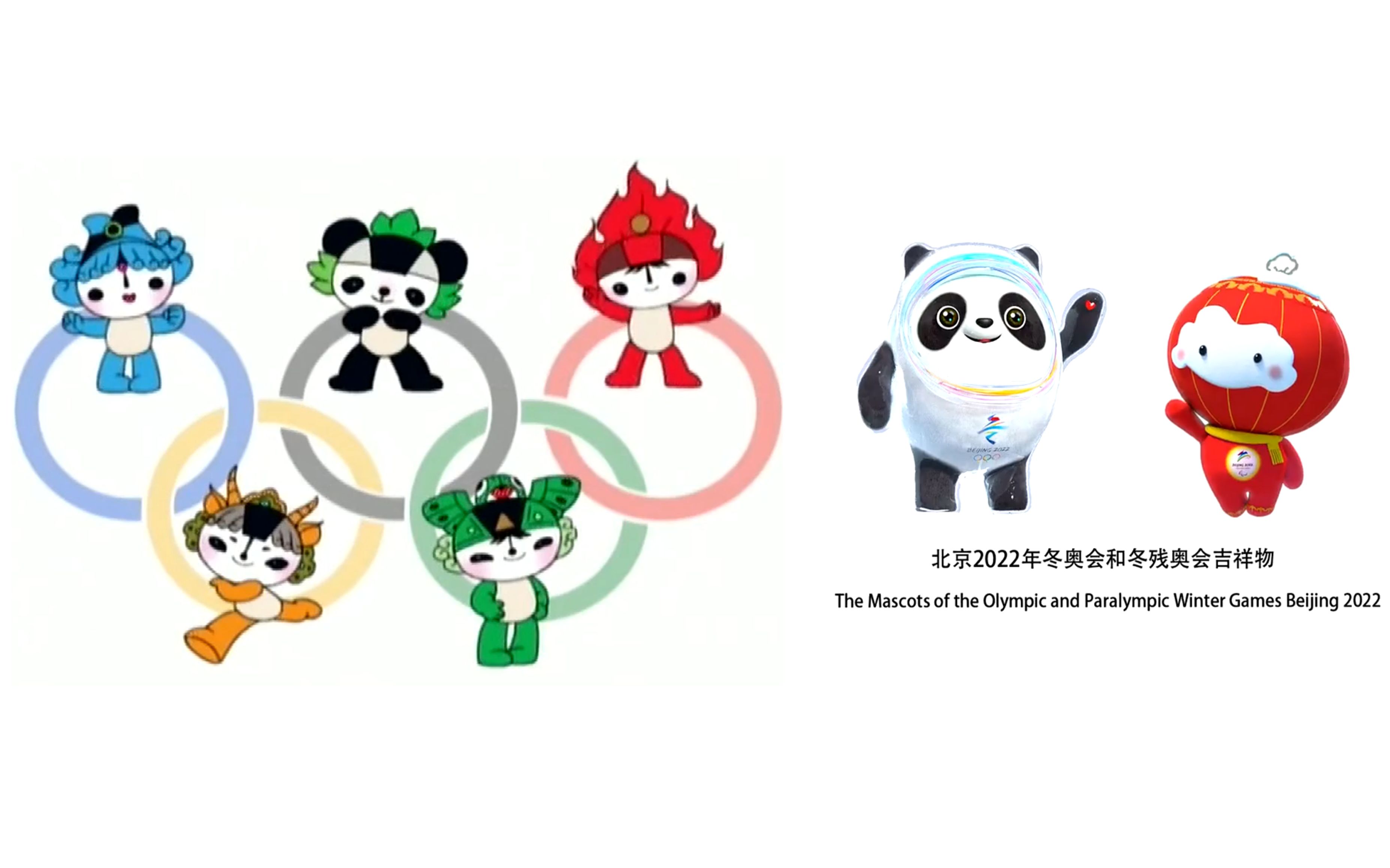 奥运会吉祥物名字图片