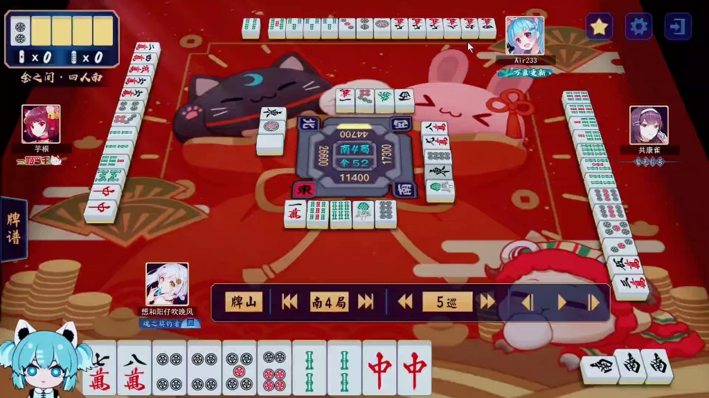 活动作品雀魂牌谱萌新vup末庄奇迹和一些问题求解